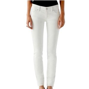 White House Black Market embellished jeans Noir Collection Slim leg Sz 4R